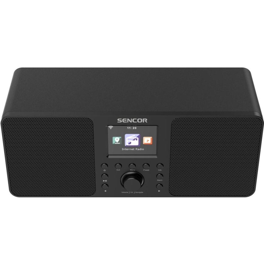 Sencor - Internetové rádio 20W/5V Wi-Fi + diaľkové ovládanie