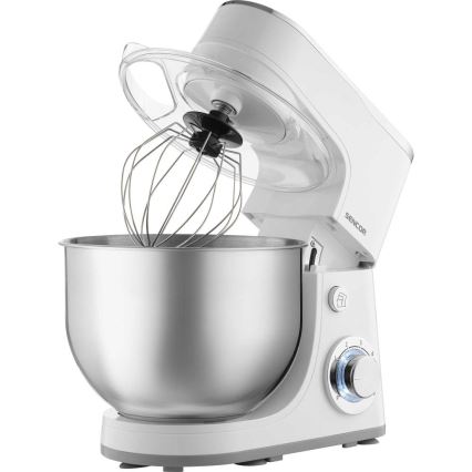 Sencor - Kuchynský robot s nerezovou misou 1300W/230V biela