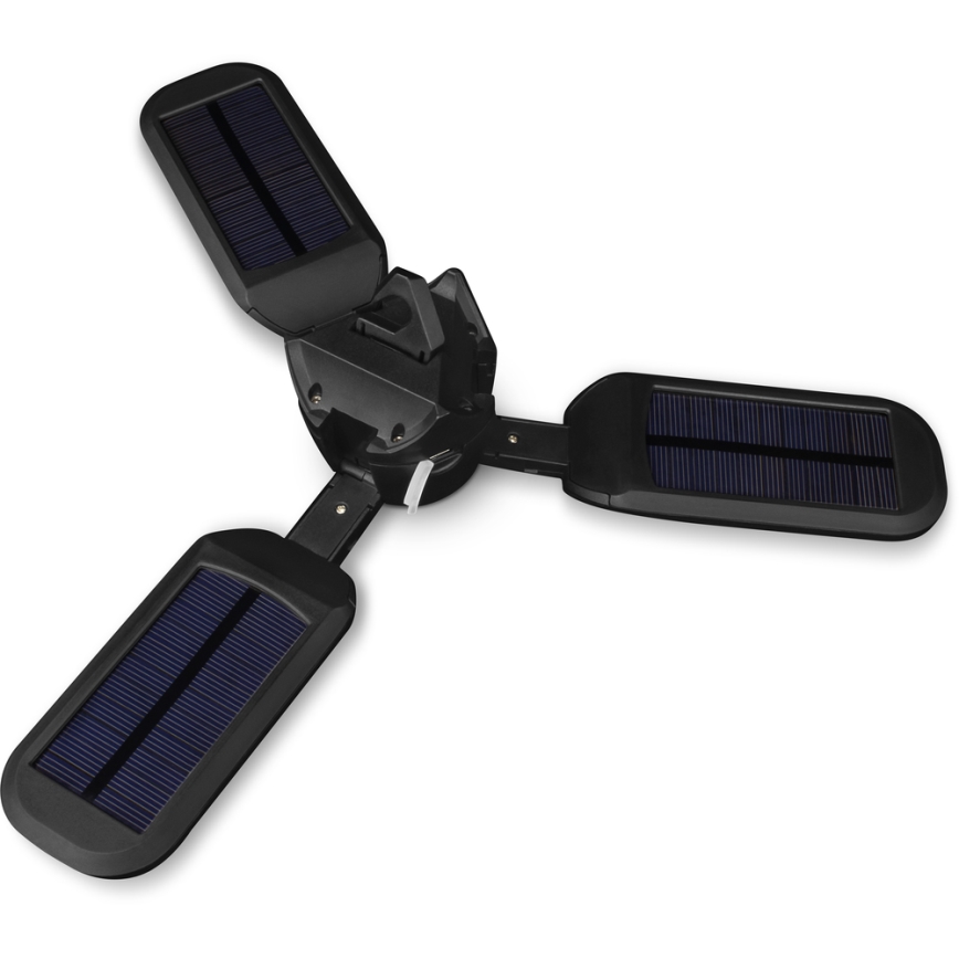 Sencor - nabíjateľná kempingová LED svietilka so solárnym panelom LED/3W/1600 mAh IPX4