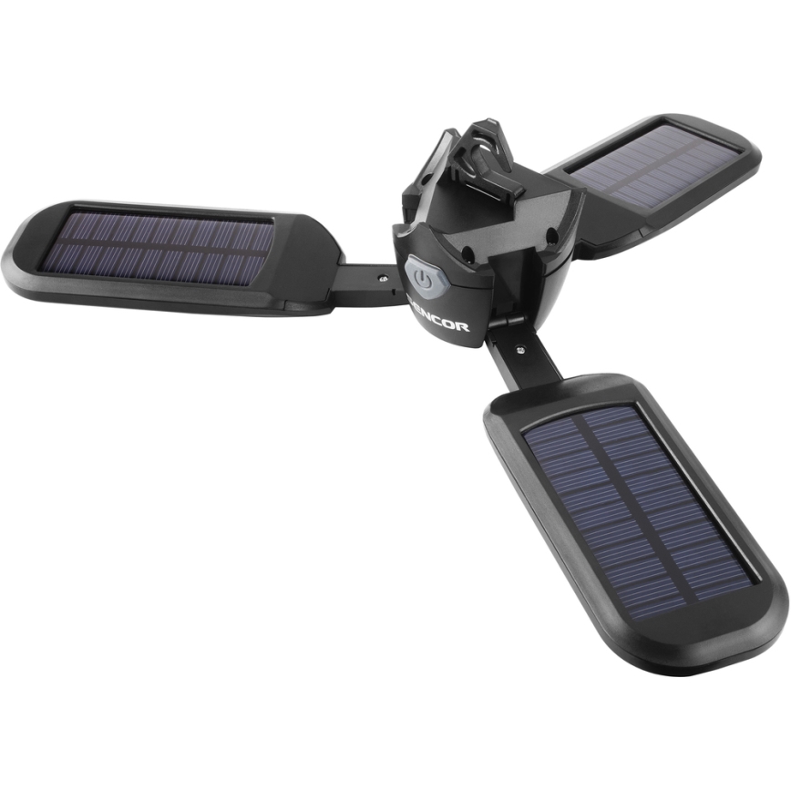 Sencor - nabíjateľná kempingová LED svietilka so solárnym panelom LED/3W/1600 mAh IPX4