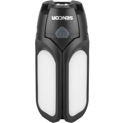 Sencor - nabíjateľná kempingová LED svietilka so solárnym panelom LED/3W/1600 mAh IPX4