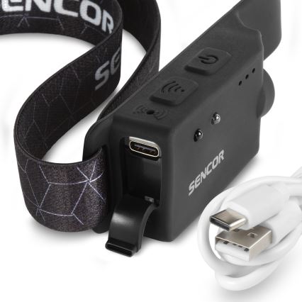 Sencor - LED Nabíjacia čelovka LED/4W/1200 mAh IP43