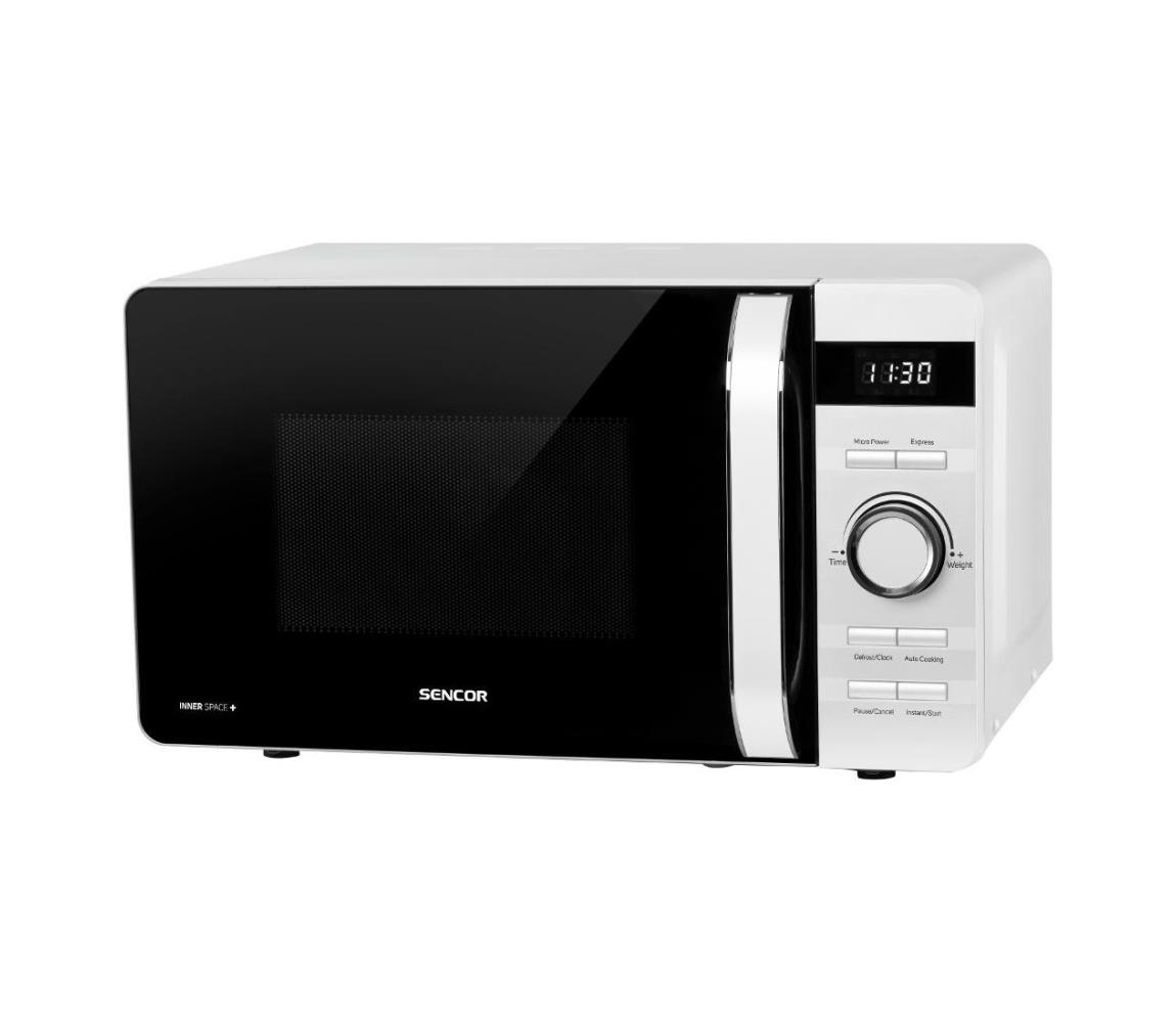 Sencor - Mikrovlnná rúra 800W/230V 17 l biela 40040566