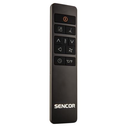 Sencor -Mobilná klimatizácia s LCD displejom 3v1 930W/230V 7000 BTU Wi-Fi biela + diaľkové ovládanie