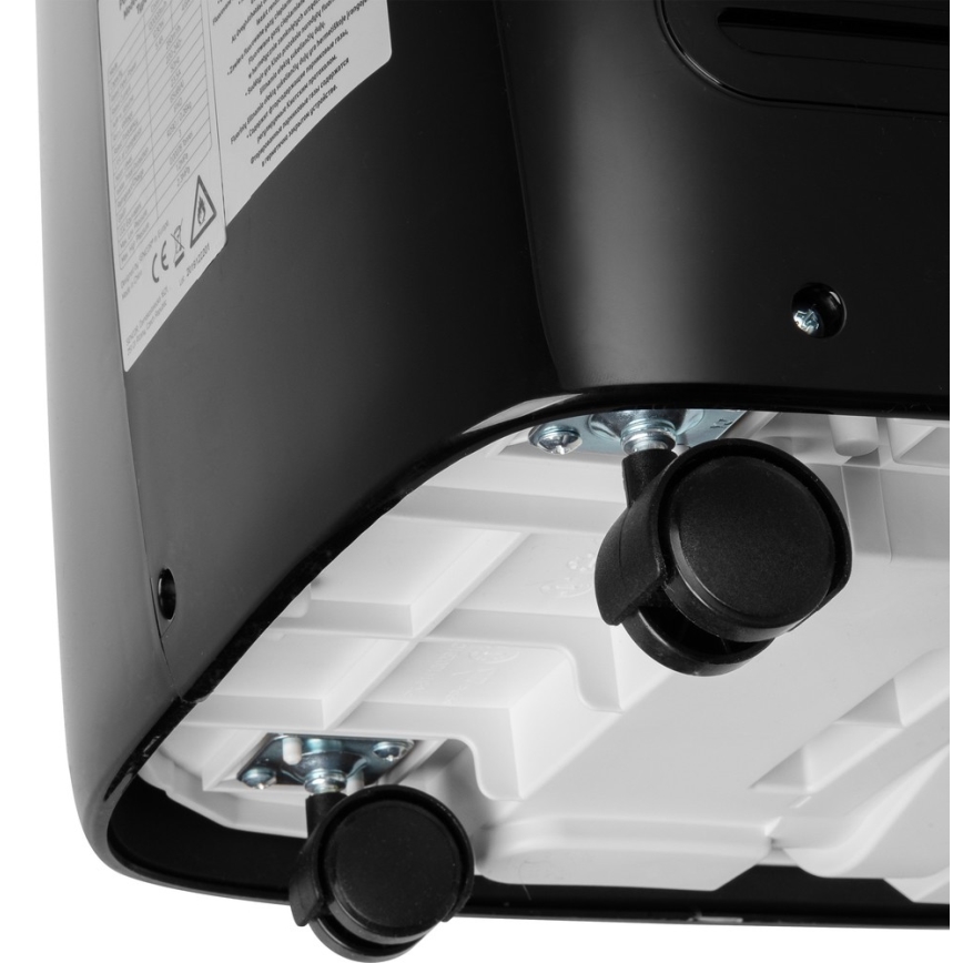 Sencor - Mobilná klimatizácia s LED displejom 3v1 1000W/230V 9000 BTU čierna + diaľkové ovládanie