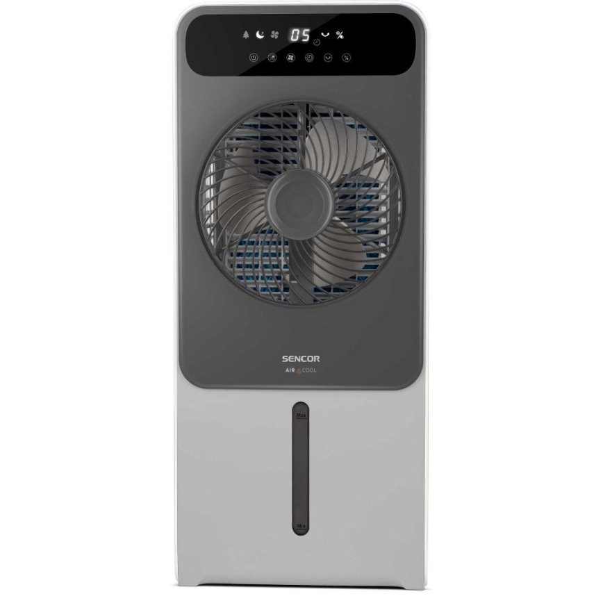Sencor - Prenosný ochladzovač vzduchu 28W/230V sivý + diaľkové ovládanie