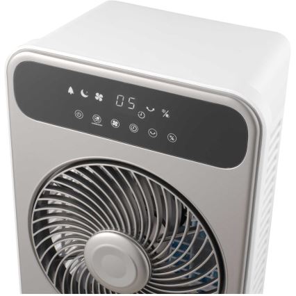 Sencor - Prenosný ochladzovač vzduchu 28W/230V sivý + diaľkové ovládanie