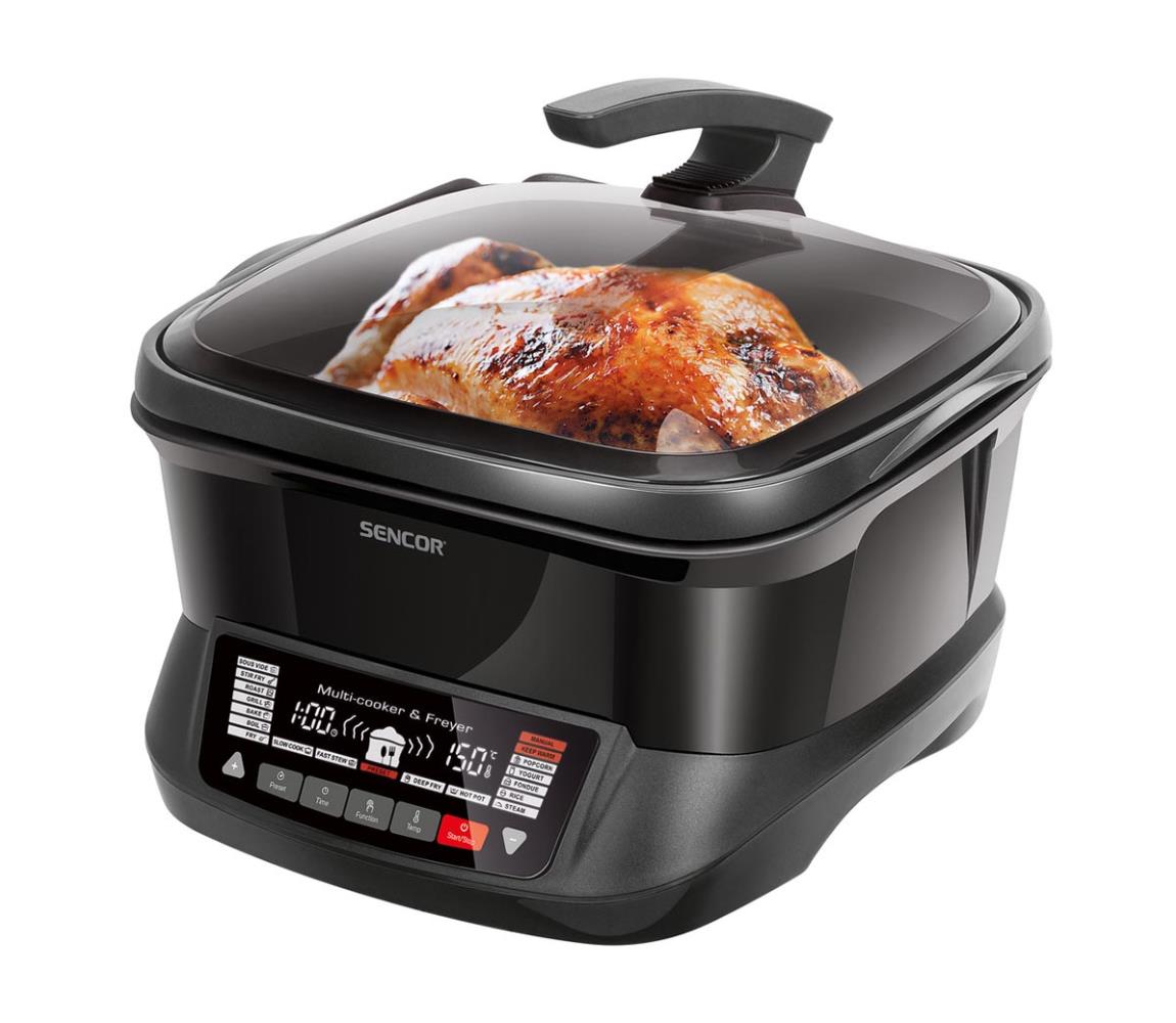 Sencor - Multifunkční fritovací hrniec s príslušenstvom 1800W/230V 18 funkcií 4,8l 41010908