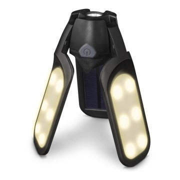 Sencor - Nabíjacie kempingové LED svietidlo so solárnym panelom LED/3W/1600 mAh IPX4