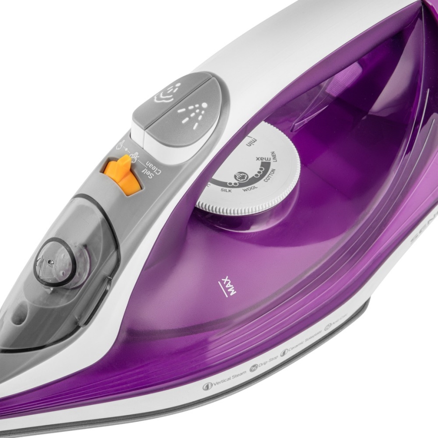 Sencor - Naparovacia žehlička 2400W/230V fialová/biela