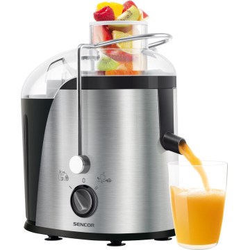 Sencor - Odšťavovač 400W/230V matný chróm/čierna