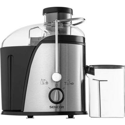 Sencor - Odšťavovač 400W/230V matný chróm/čierna