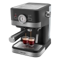 Sencor - Pákový espresso kávovar 1050W/230V čierna/matný chróm