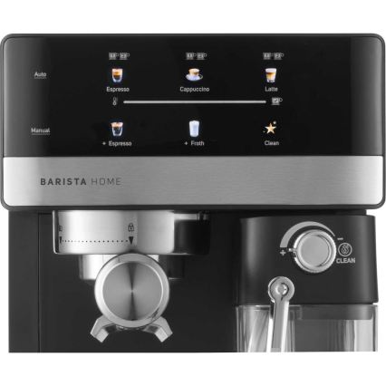 Sencor - Pákový espresso kávovar 1350 W/230 V čierny/matný chróm