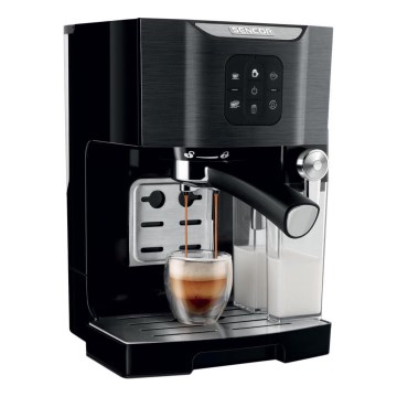 Sencor - Pákový espresso kávovar 1450W/230V čierny/matný chróm