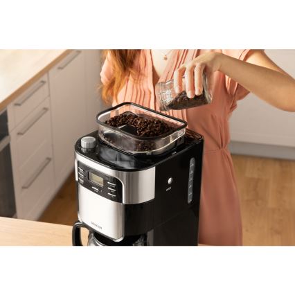 Sencor - Prekvapkávajúci kávovar 1,5 l s LCD displejom 900W/230V