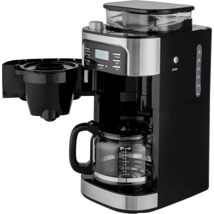 Sencor - Prekvapkávajúci kávovar 1,5 l s LCD displejom 900W/230V