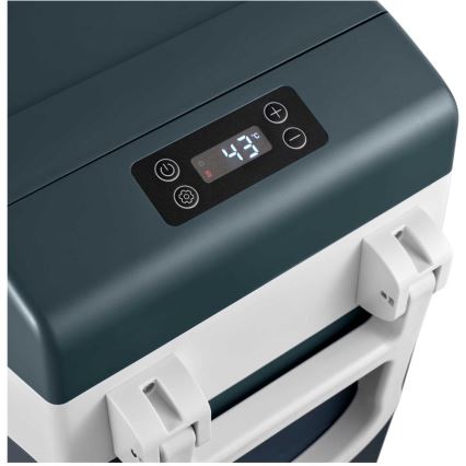 Sencor - Prenosná kompresorová autochladnička 55 l 70W/12V/230V modrá/biela