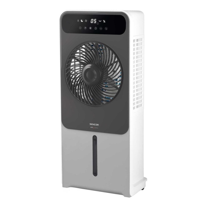 Sencor - Prenosný ochladzovač vzduchu 28W/230V sivý + diaľkové ovládanie