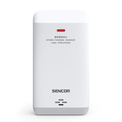 Sencor - Profesionálna meteostanica s farebným LCD displejom 5V/1xCR2032 + 3xAA Wi-Fi