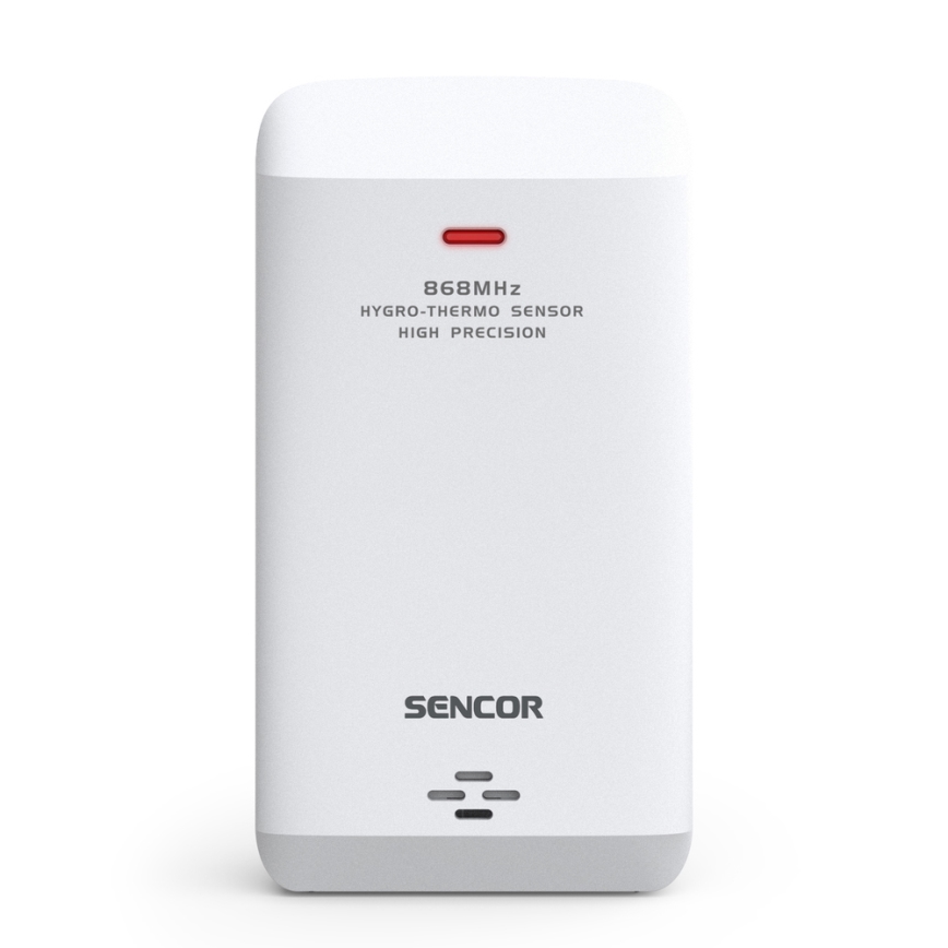 Sencor - Profesionálna meteostanica s farebným LCD displejom 5V/1xCR2032 + 3xAA Wi-Fi