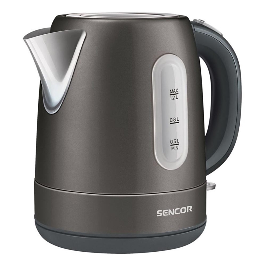 Sencor - Rýchlovarná kanvica 1,2 l 2150W/230V antracit
