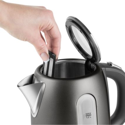 Sencor - Rýchlovarná kanvica 1,2 l 2150W/230V antracit