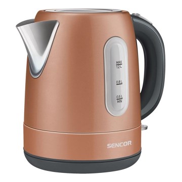 Sencor - Rýchlovarná kanvica 1,2 l 2150W/230V medená