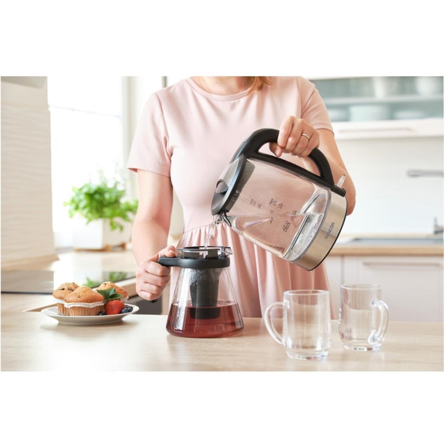 Sencor - Rýchlovarná kanvica 1,7 l 2200W/230V