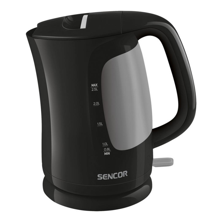 Sencor - Rýchlovarná kanvica 2,5 l 2200W/230V čierna