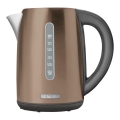 Sencor - Rýchlovarná kanvica s termoreguláciou 1,7 l 2150W/230V hnedá
