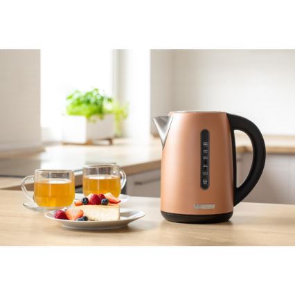 Sencor - Rýchlovarná kanvica s termoreguláciou 1,7 l 2150W/230V medená