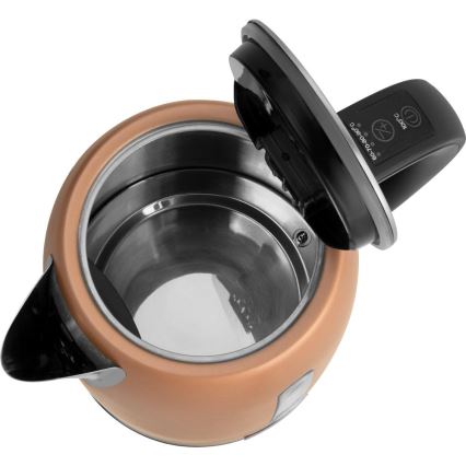 Sencor - Rýchlovarná kanvica s termoreguláciou 1,7 l 2150W/230V medená