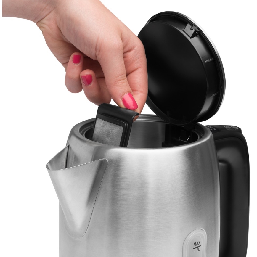 Rýchlovarná kanvica s termoreguláciou 1,7 l 2400W/230V