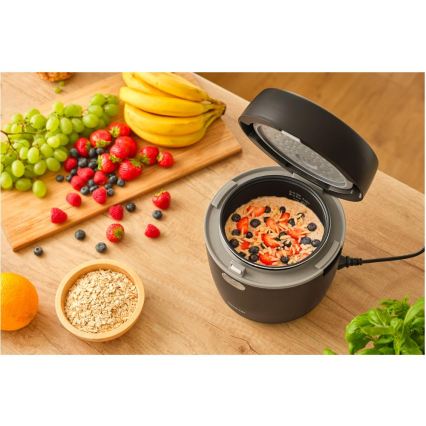 Sencor - Ryžovar 350W/230V 0,6 l čierny