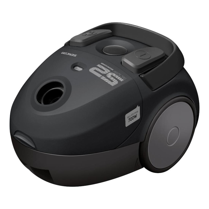 Sencor - Sáčkový vysávač 1,5 l 700W/230V čierna