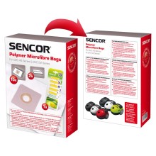 Sencor - SADA 10x Sáčok + 5x vôňa + 2x mikrofilter do vysávača