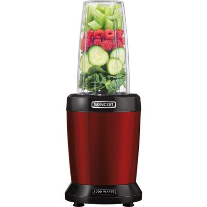 Sencor - Smoothie nutri mixér 1000W/230V červená