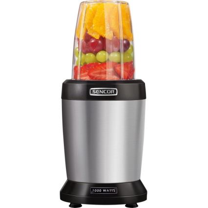 Sencor - Smoothie nutri mixér 1000W/230V strieborná