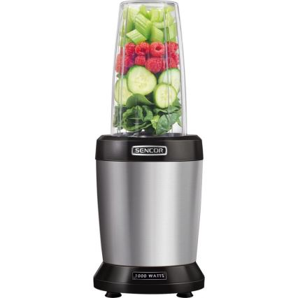 Sencor - Smoothie nutri mixér 1000W/230V strieborná