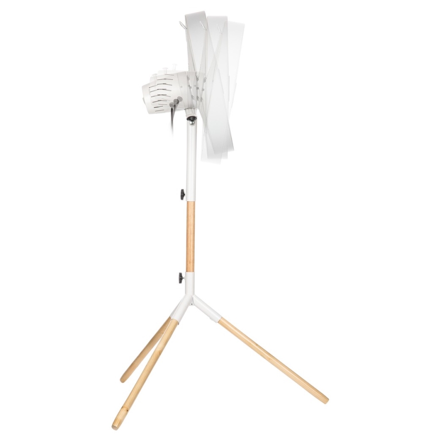 Sencor - Stojanový ventilátor 50W/230V biela/buk