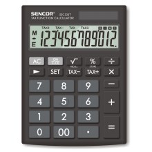 Sencor - Stolná kalkulačka 1xLR1130 čierna