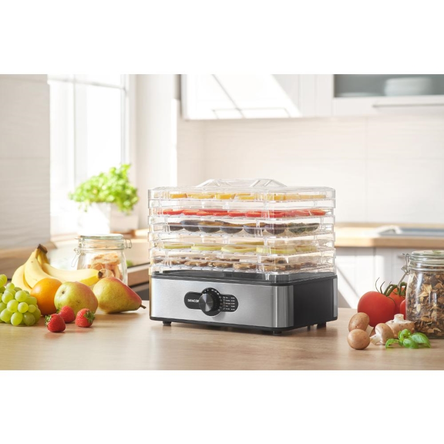 Sencor - Sušička potravín s reguláciou teploty 700W/230V