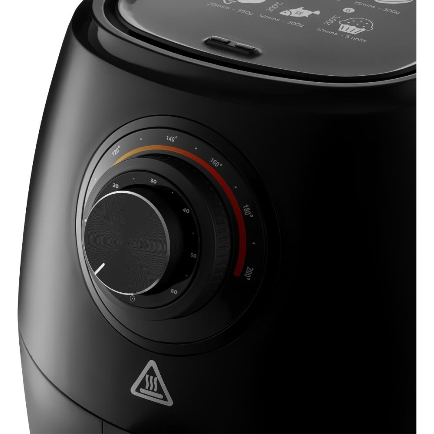 Sencor - Teplovzdušná fritéza 3,5 l 1300W/230V čierna