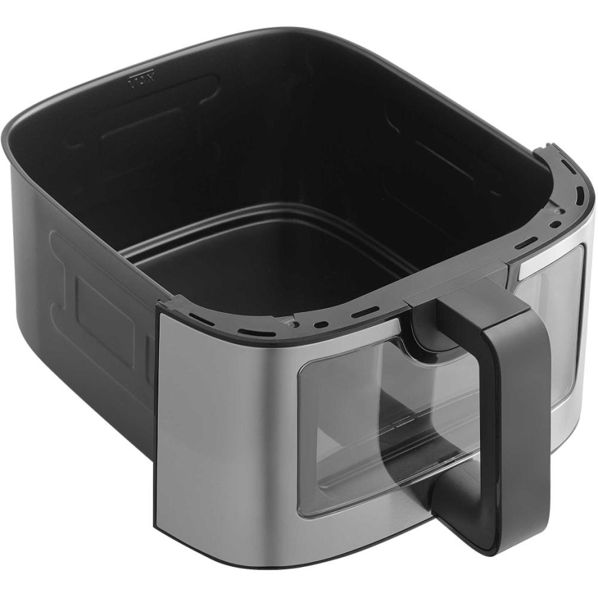 Sencor - Teplovzdušná fritéza 9 l 1700W/230V čierna/matný chróm