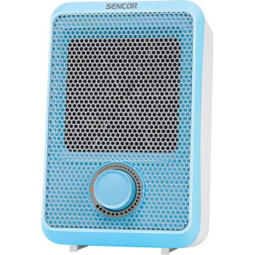 Sencor - Teplovzdušný ohrievač 600W/230V modrá/biela