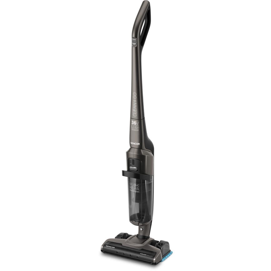 Sencor- Tyčový vysávač s elektrickou rotačnou kefou a mopom 150W/36V 2150 mAh
