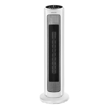 Sencor - ventilátor s keramickým vykurovacím telesom 2200W/230V Wi-Fi, biela + diaľkové ovládanie