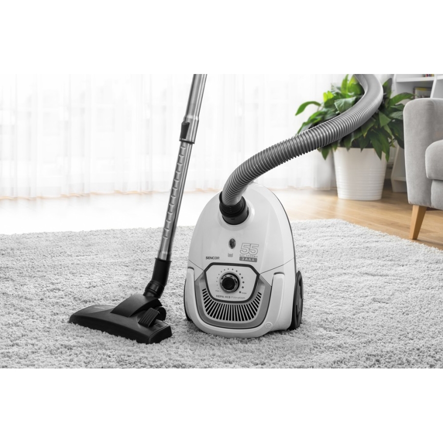 Sencor - Vreckový vysávač 2 l 700W/230V biela