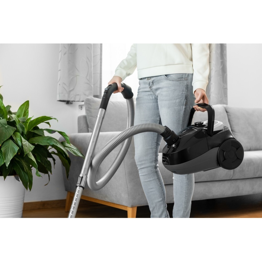 Sencor - Vreckový vysávač 2 l 700W/230V čierna
